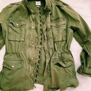 GAP Women’s Army Green Cargo Jacket